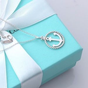 Tiffany Twist Anchor Charm Chain 